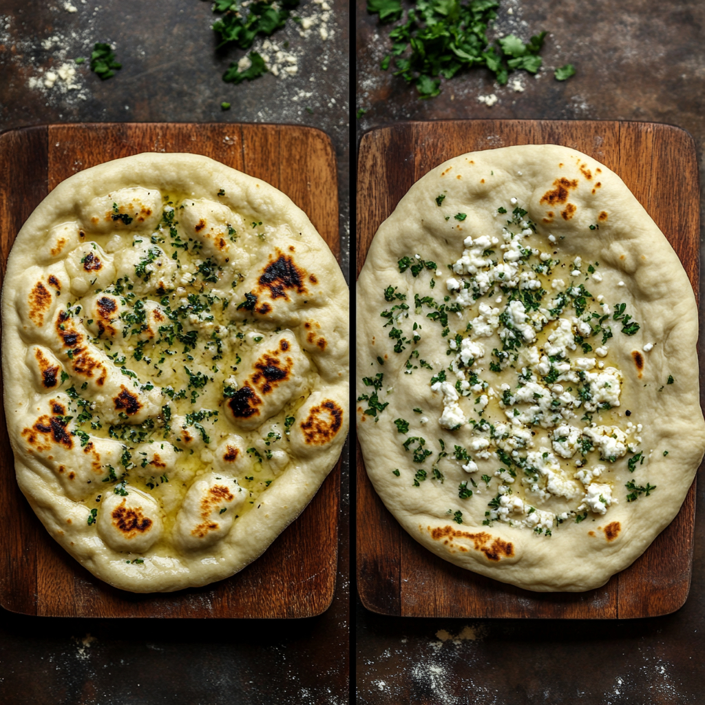 The Best Recipe Garlic Naan Bread – Soft, Buttery & Homemade Every Time 5 naan dough comparison for recipe garlic naan bread