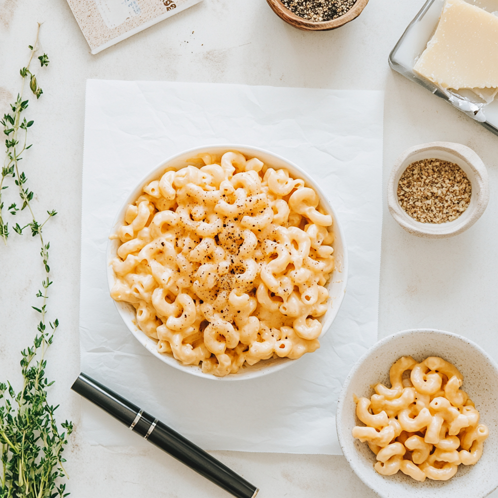 Easy Mac and Cheese Recipe Baked – Creamy, Crispy, and Full of Flavor 6 printable easy mac and cheese recipe baked card