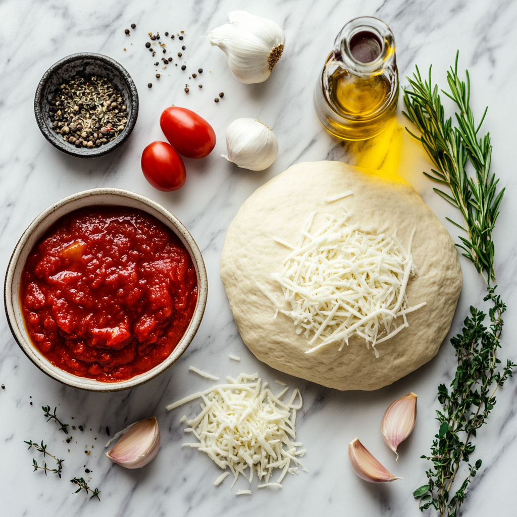 Cheese Pizza Recipe: The Simple Secret Behind Perfect Cheesy Slices 8 Ingredients for cheese pizza recipe
