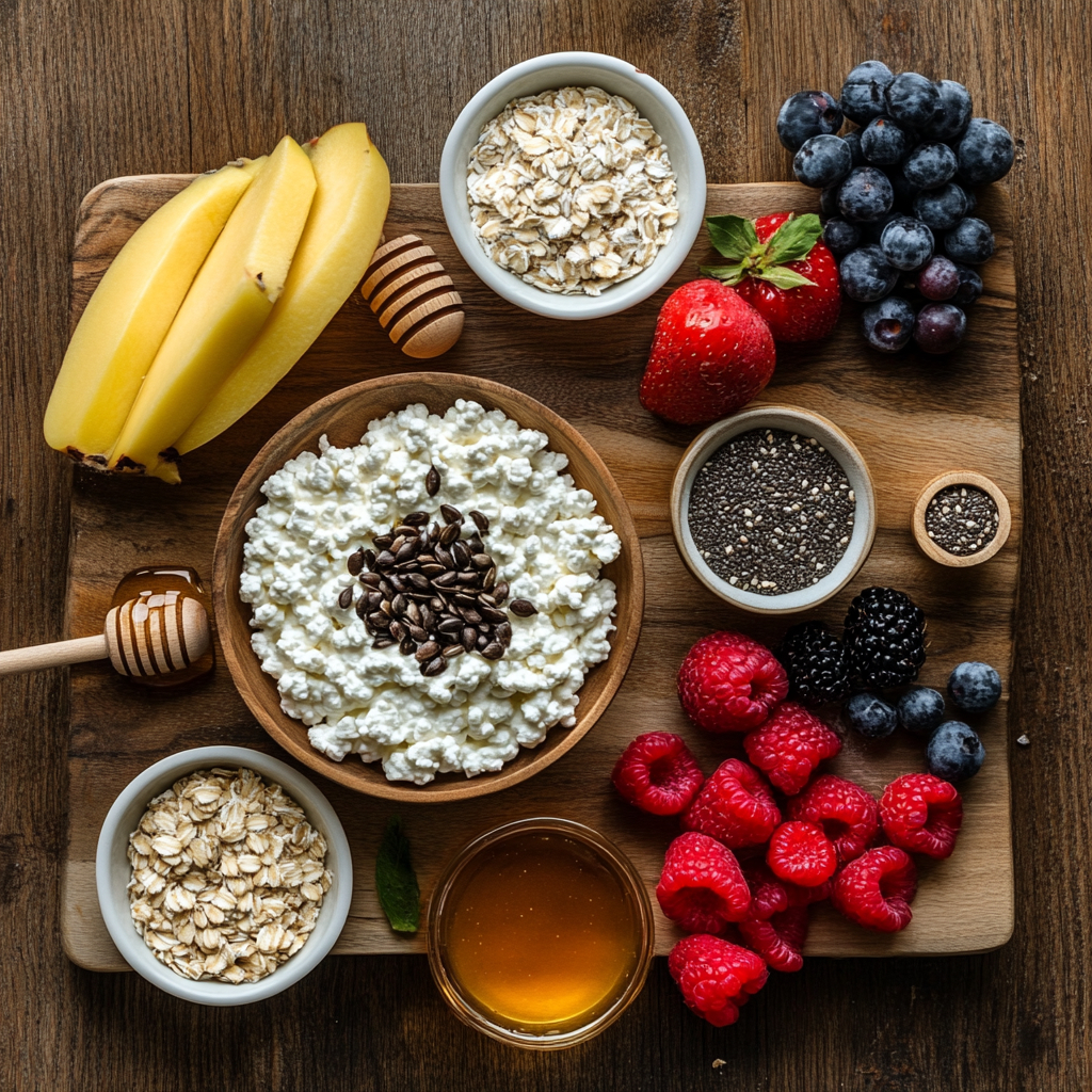 Cottage Cheese Recipes for Weight Loss That Actually Taste Good 6 Ingredients for cottage cheese weight loss recipe