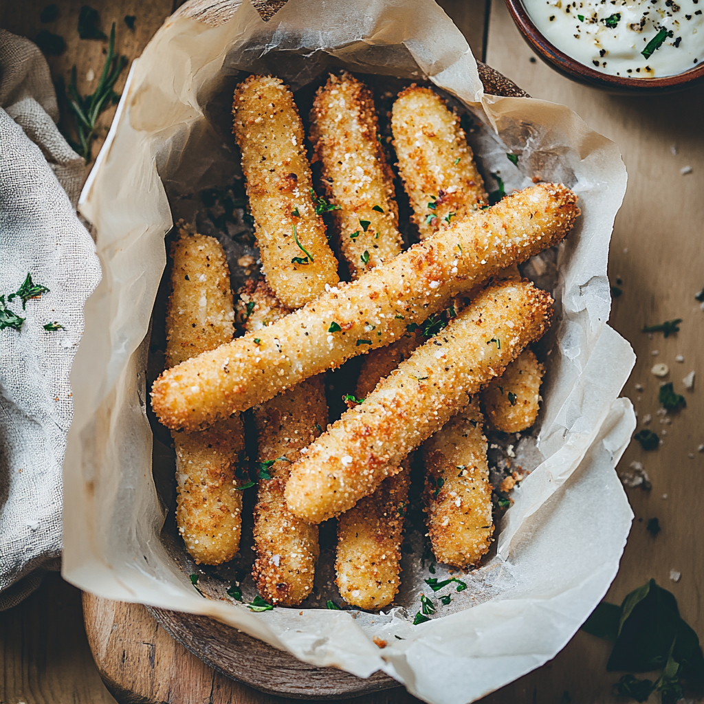 Mozzarella Cheese Sticks Recipe: The Crispy, Cheesy Snack You’ll Crave Again 10 mozzarella cheese sticks recipe card image