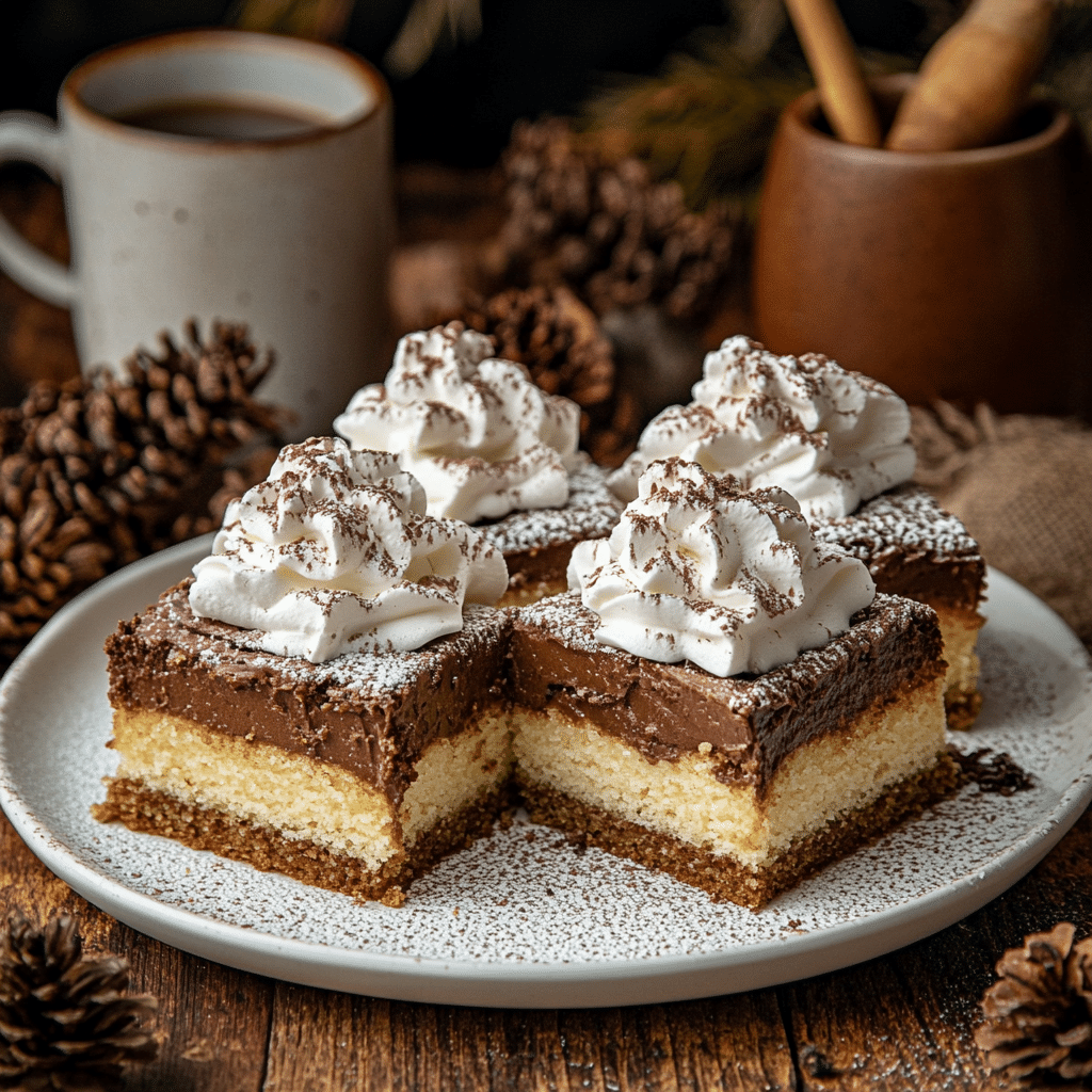 Nutella Gooey Butter Cake Recipe That’s So Easy, It Feels Like Cheating 10 Served slice of nutella gooey butter cake