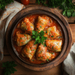 Rolling Cabbage Rolls Made Simple: A Heartfelt, Easy Guide for Home Cooks 6 Rolling cabbage rolls served on a plate